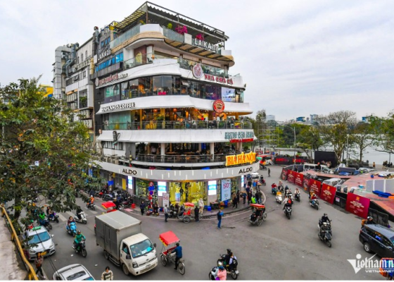 Giá thuê mặt bằng tuyến đường nào đắt đỏ nhất khu vực hồ Gươm?